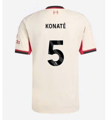 Liverpool Ibrahima Konate #5 Udebanetrøje 2025-26 Kort ærmer